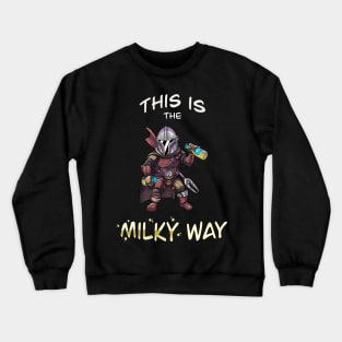 This is the Milky way v2 Crewneck Sweatshirt